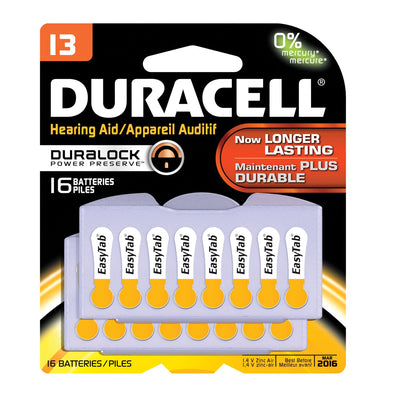 Duracell Hearing Aid Battery - Size 13