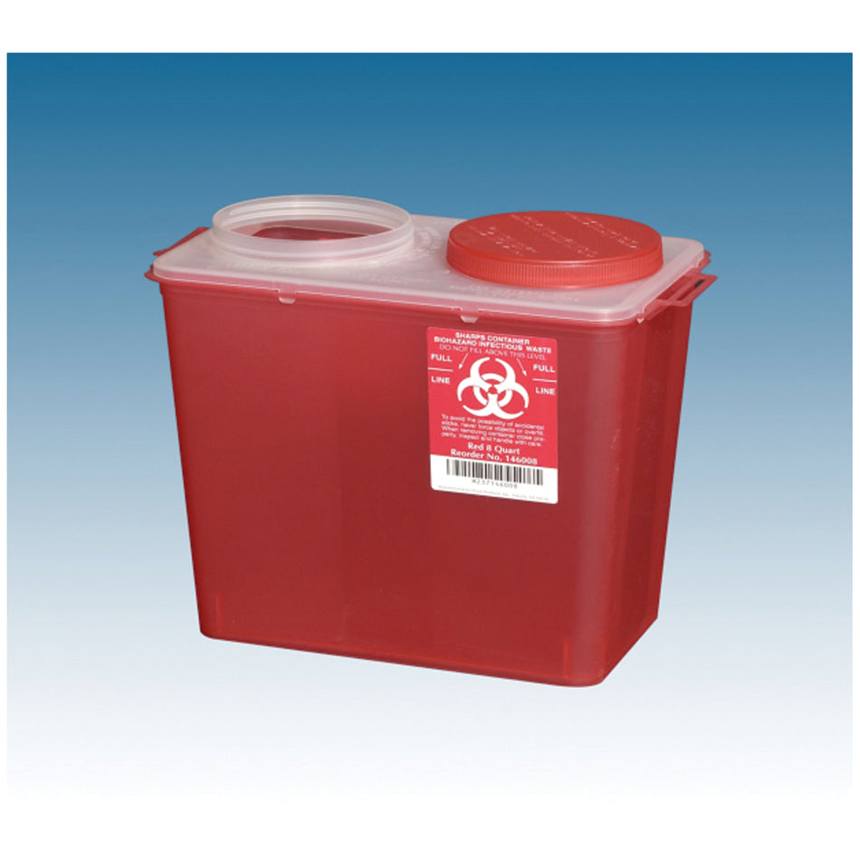 Plasti Big Mouth Sharps Containers