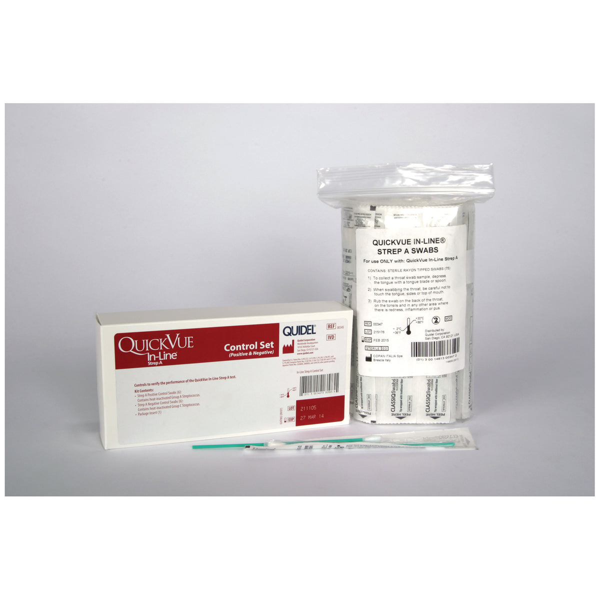 Quidel Quickvue In-Line Strep a Luqid Control Set