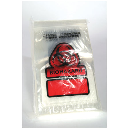 Asp Global Biohazard Recloseable Bag - 6" x 9"