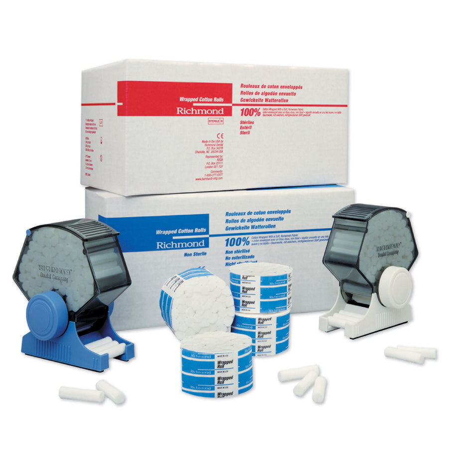 Richmond Wrapped Cotton Rolls - Non-Sterile