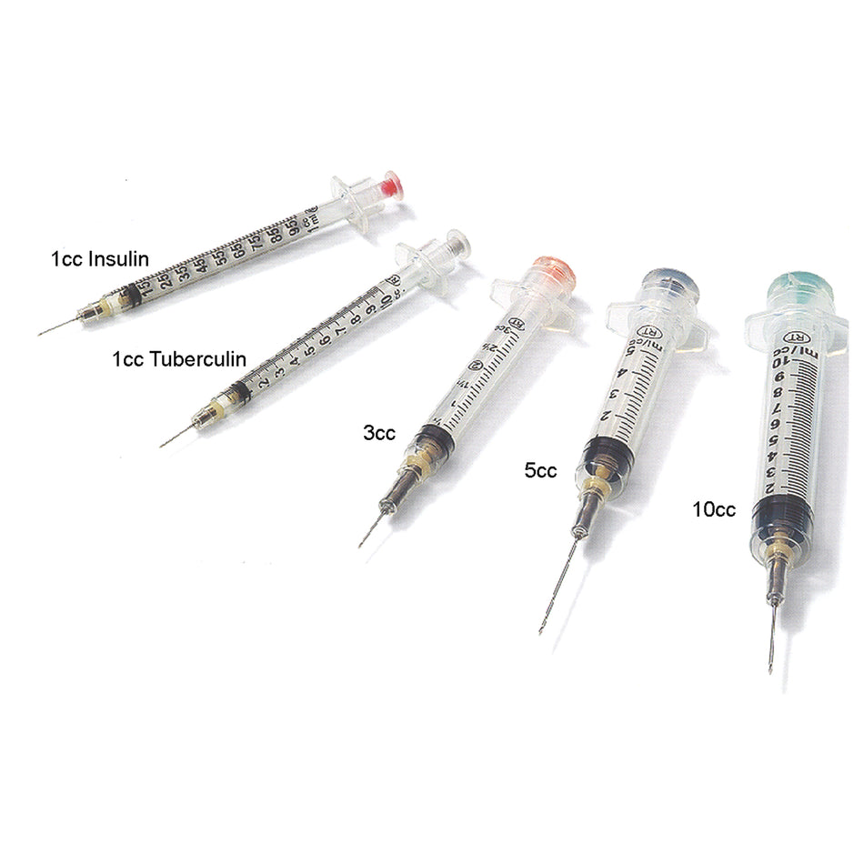 Retractable Vanishpoint Tuberculin Safety Syringe 25G X 1"