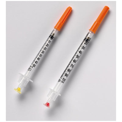 Retractable Vanishpoint Insulin Safety Syringes - 0.5ML, 30G X 5/16"