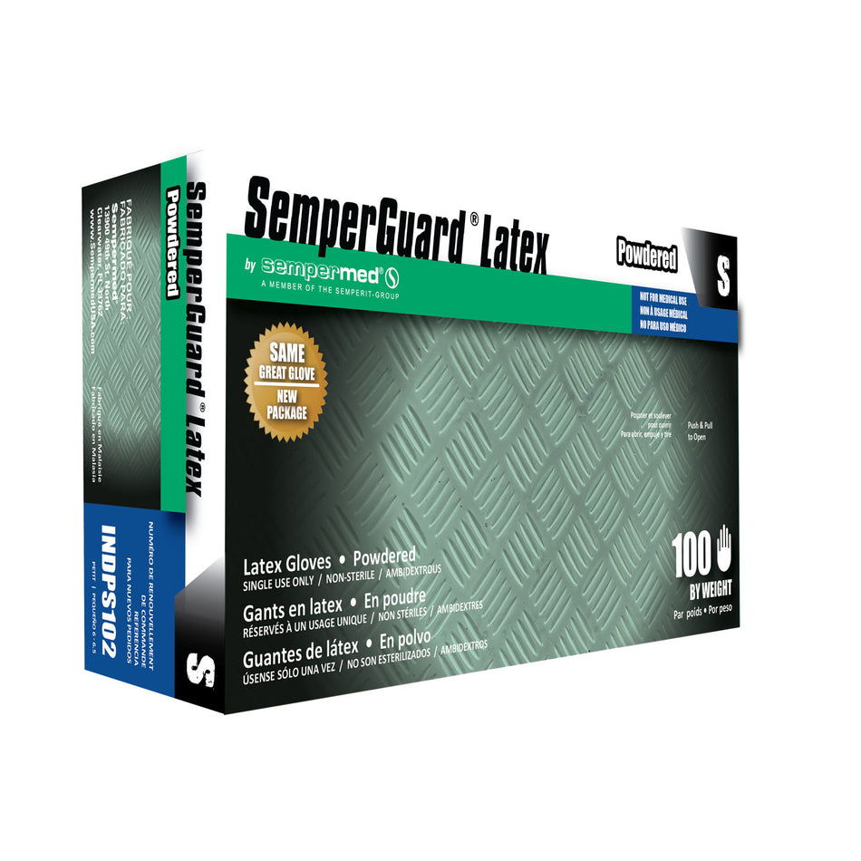 Harps USA Semperguard Latex Powdered Glove