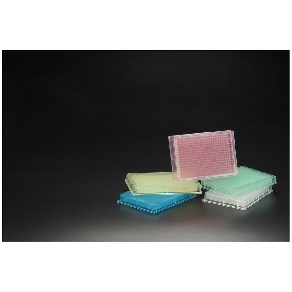 Simport Bioblocktm 384 Square Deep Well Plates - Round Bottom, 400UL Capacity