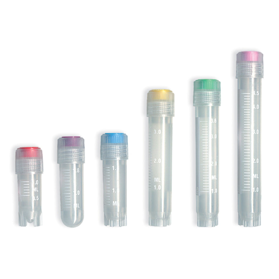 Simport Cryovial Vials - Lip Seal, External Thread, Round Bottom