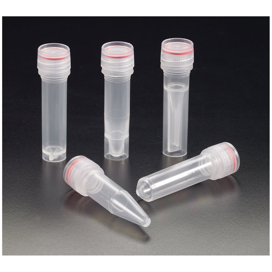 Simport Micrewtube Tubes with O-Ring Seal Screw Cap - Self-Standing - Non-Sterile, Non-Printed