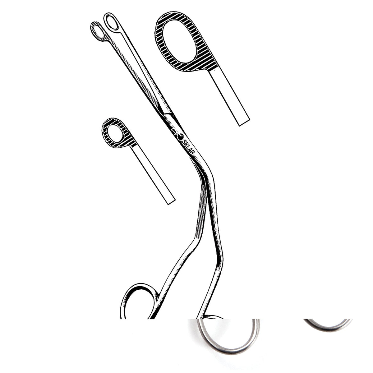 Sklar Reusable Catheter Forceps – image 3