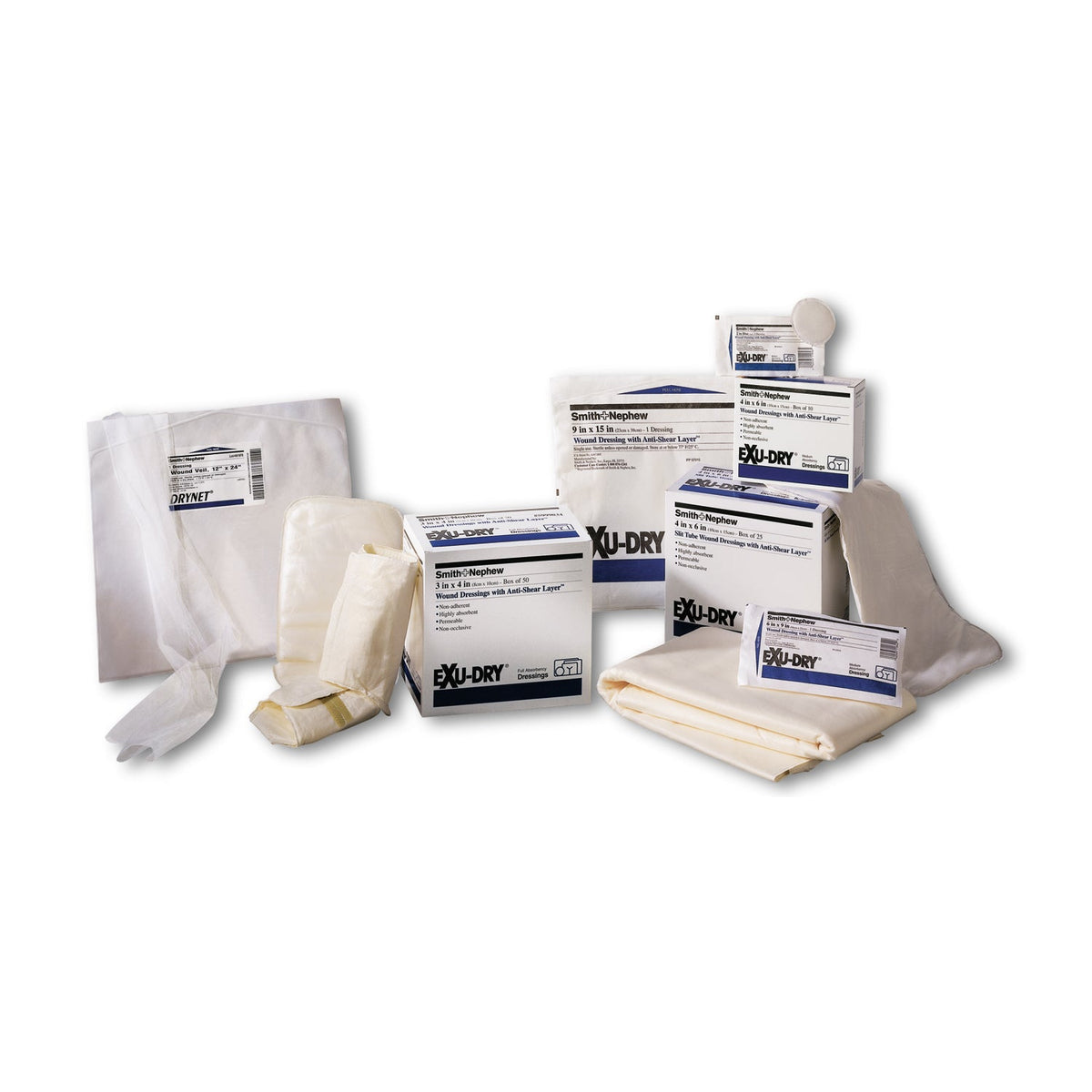 Smith & Nephew Exu-Dry Wound Dressings & Garments - Leg Dressings