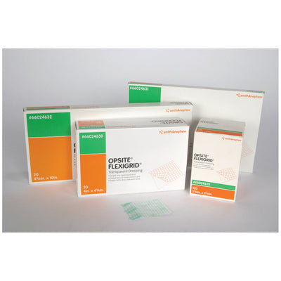 Smith & Nephew Opsitetm Flexigridtm Transparent Adhesive Film Dressings - Central Line Film