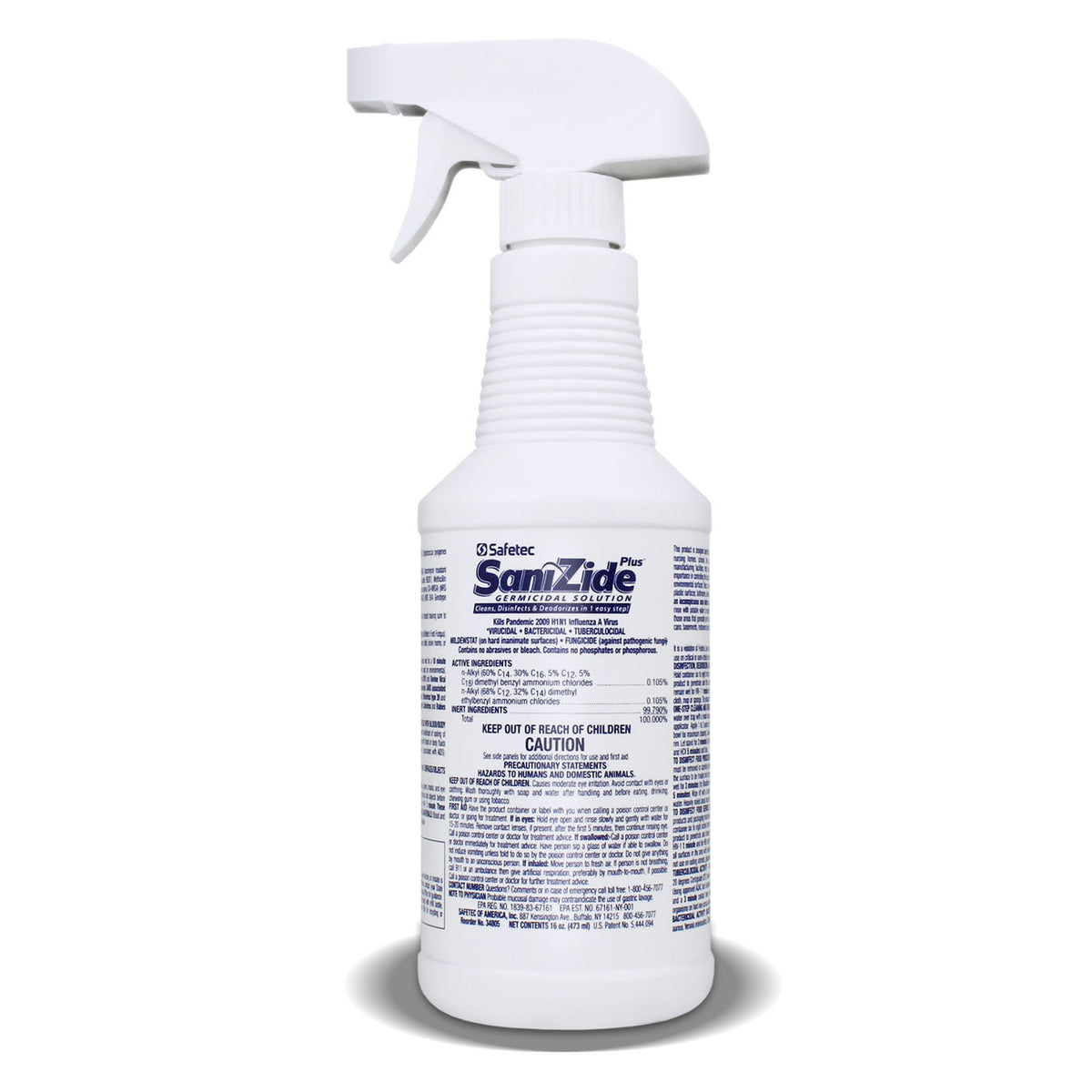 Safetec Sanizide Plus Surface Disinfectant Spray – image 3