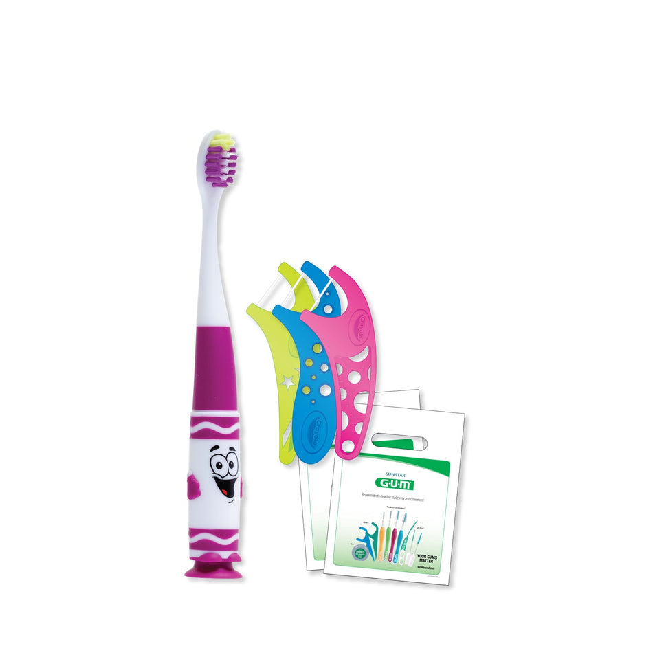 Sunstar Patient Packs - Kids Crayola Pip-Squeaks