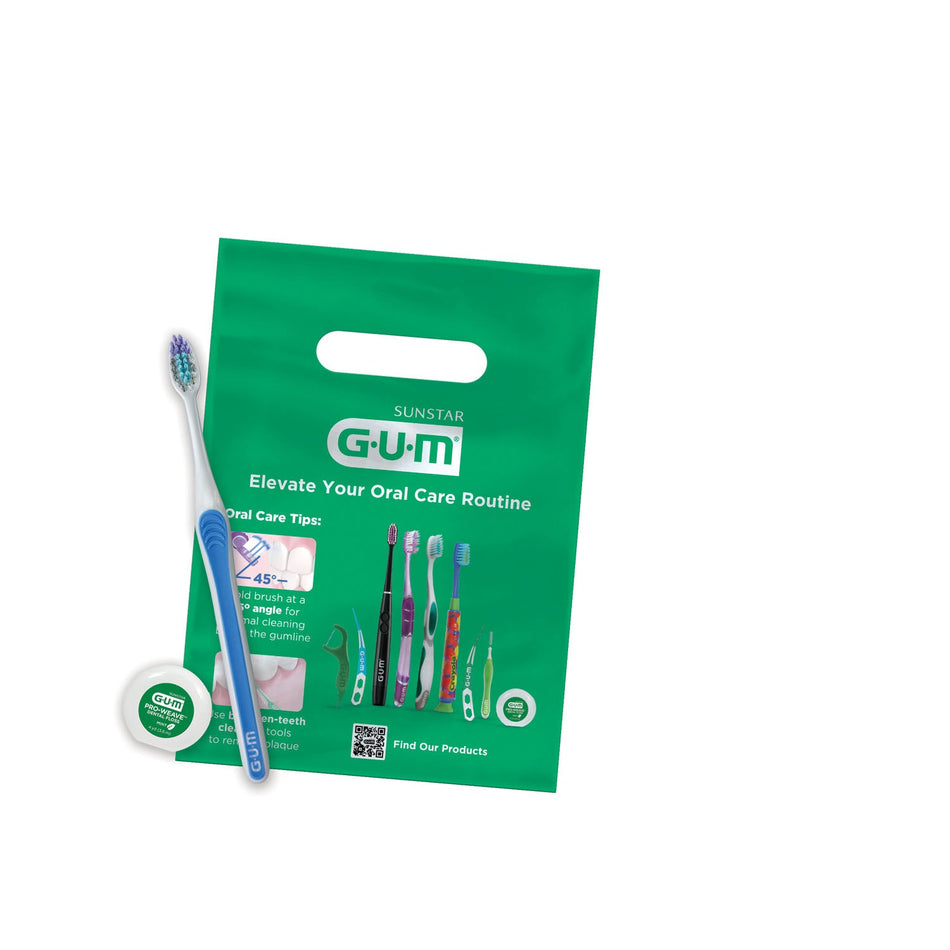 Sunstar Patient Packs - Gum® Bright Care™ Toothbrush Kit