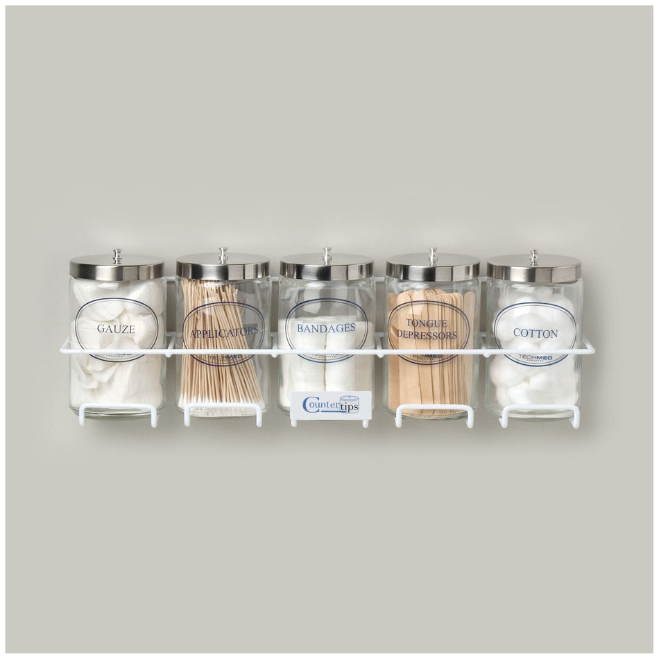 Dukal Tech-Med Sundry Jars Accessories: Replacement Lids - Stainless Steel