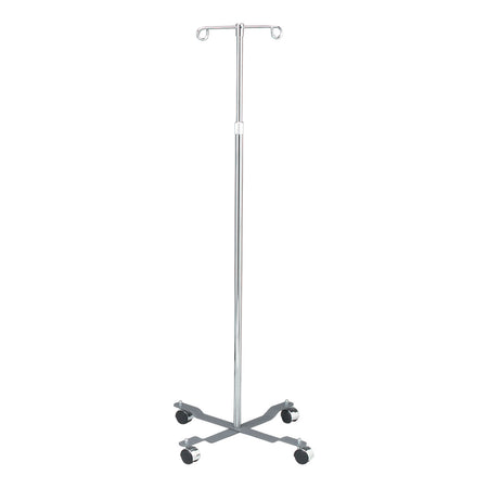 Dukal Tech-Med IV Pole - 2 Hook, 4 Caster