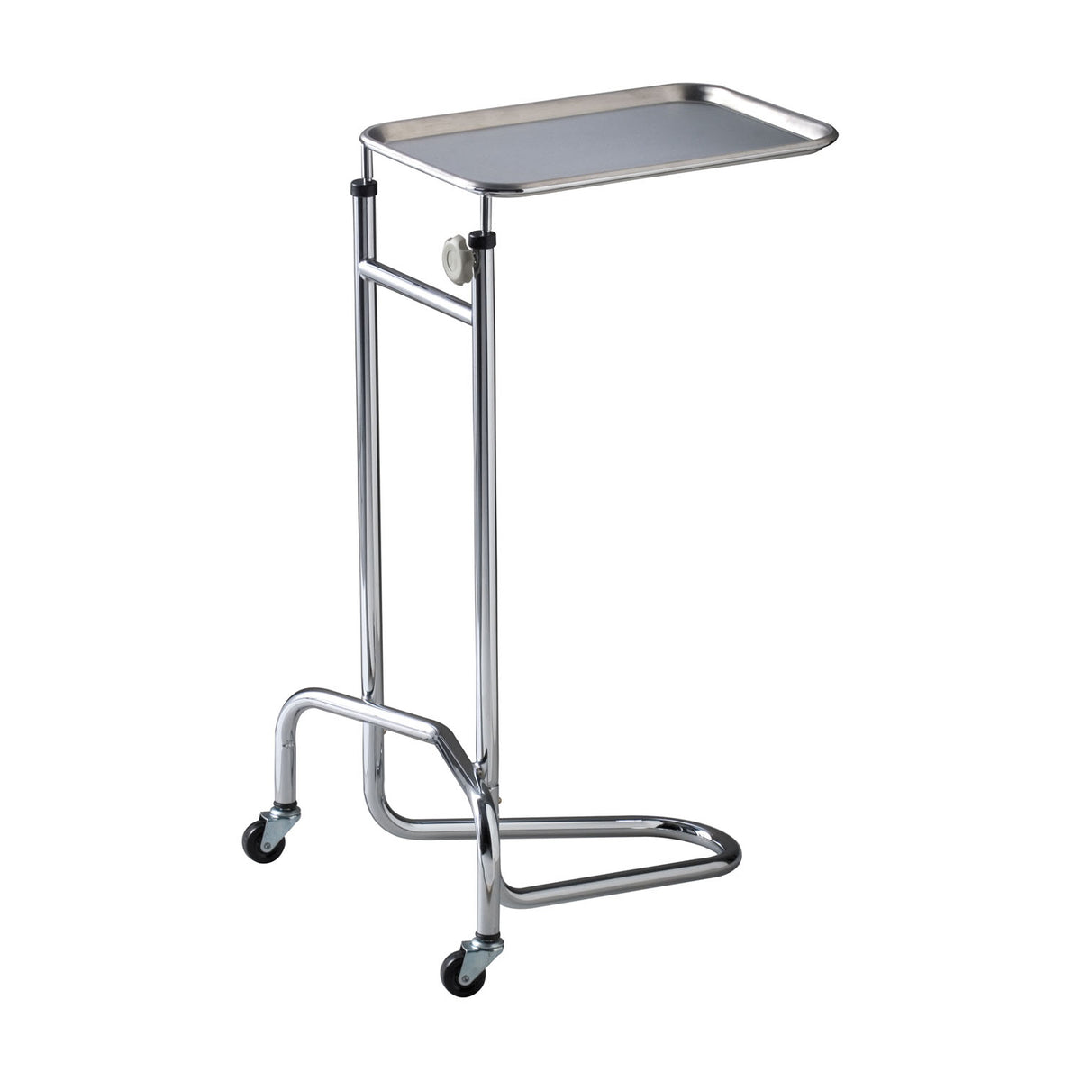 Dukal Tech-Med Mayo Stand - California Style Base, Adjusts 34" - 53"