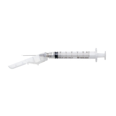 Terumo SURGUARD3 Syringe with Safety Needles - 3CC, 22G X 1