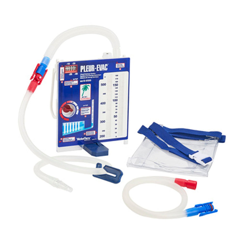 Teleflex Pleur-Evac Chest Drain Systems & Accessories - Chest Drain Systems (Sahara Series, Dual Collection)