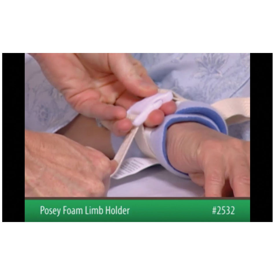 Tidi Posey Limb Holders - Foam Variants (Hook and Loop/Quick Release Buckle, 1-Strap)
