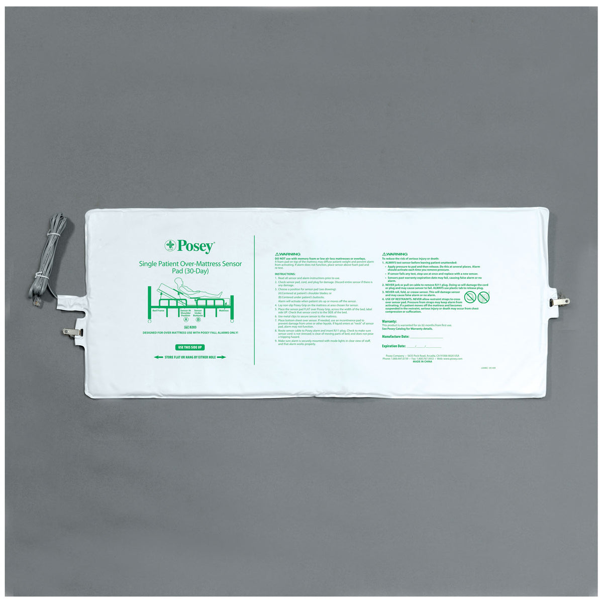 Tidi Posey Sensor Pads - Bed Pad
