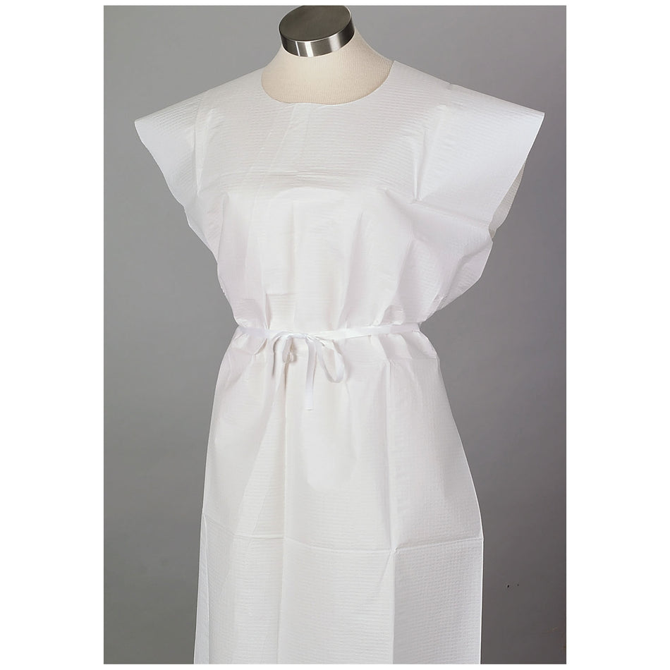 Tidi Tissue Poly Tissue Patient Gown - Adult