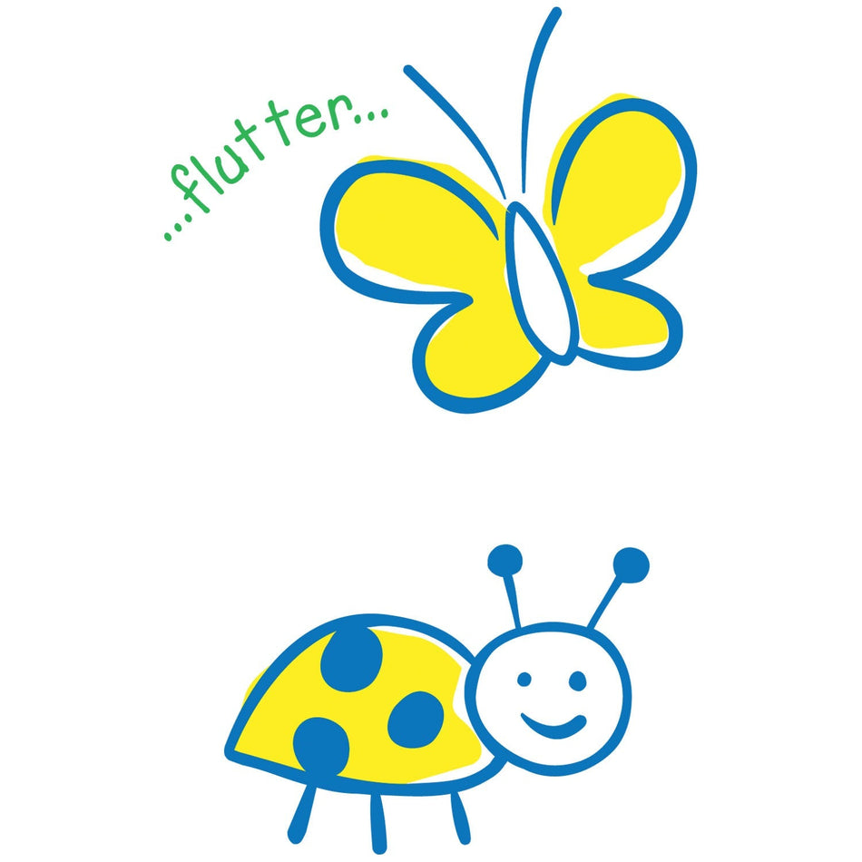 Tidi Tissue Poly Tissue Patient Gown - Pediatric (Bugs & Things Design)