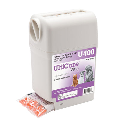 Ultimed Ultricare Vetrx Diabetes Care Insulin Syringe Dispensers - U-100