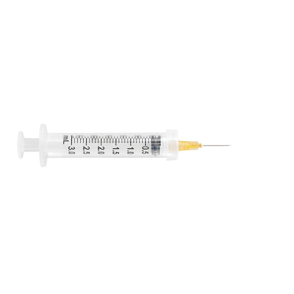 Ultimed Ulticare 3ML Safety Syringe - 25G X 5/8"
