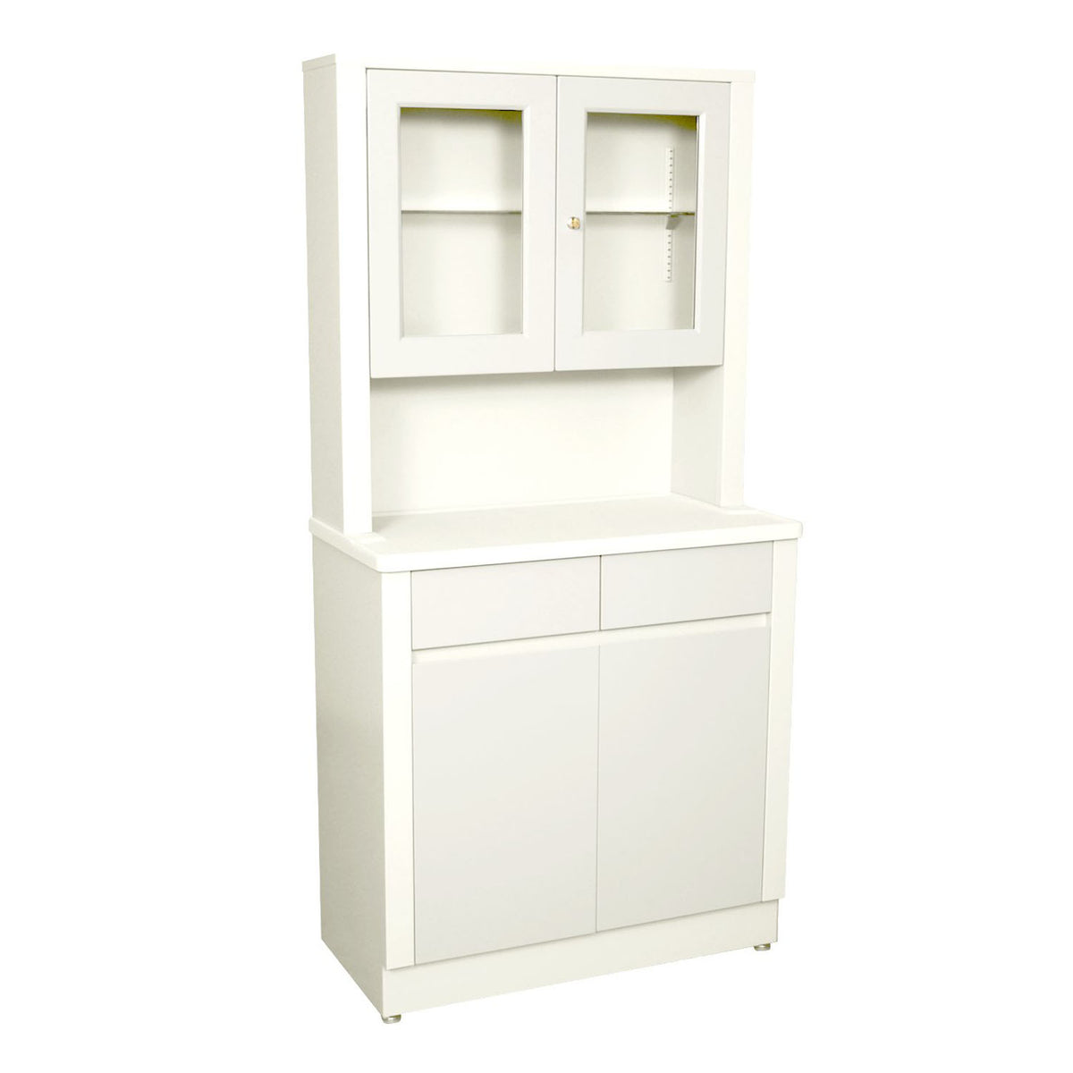 Umf Medical Cabinets - Treatment Cabinets with Upper Cabinet Section, Two Doors, Two Drawers