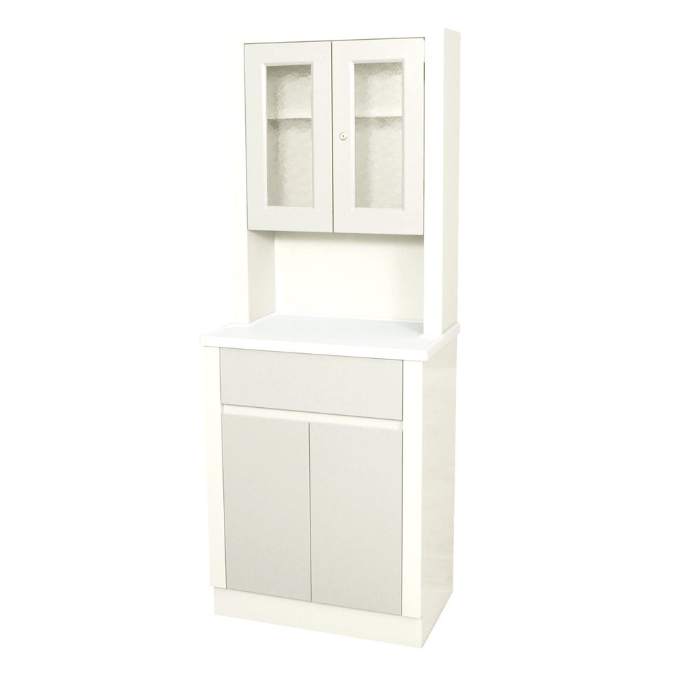 Umf Medical Cabinets - Treatment Cabinets with Upper Cabinet Section, Two Doors, One Drawer