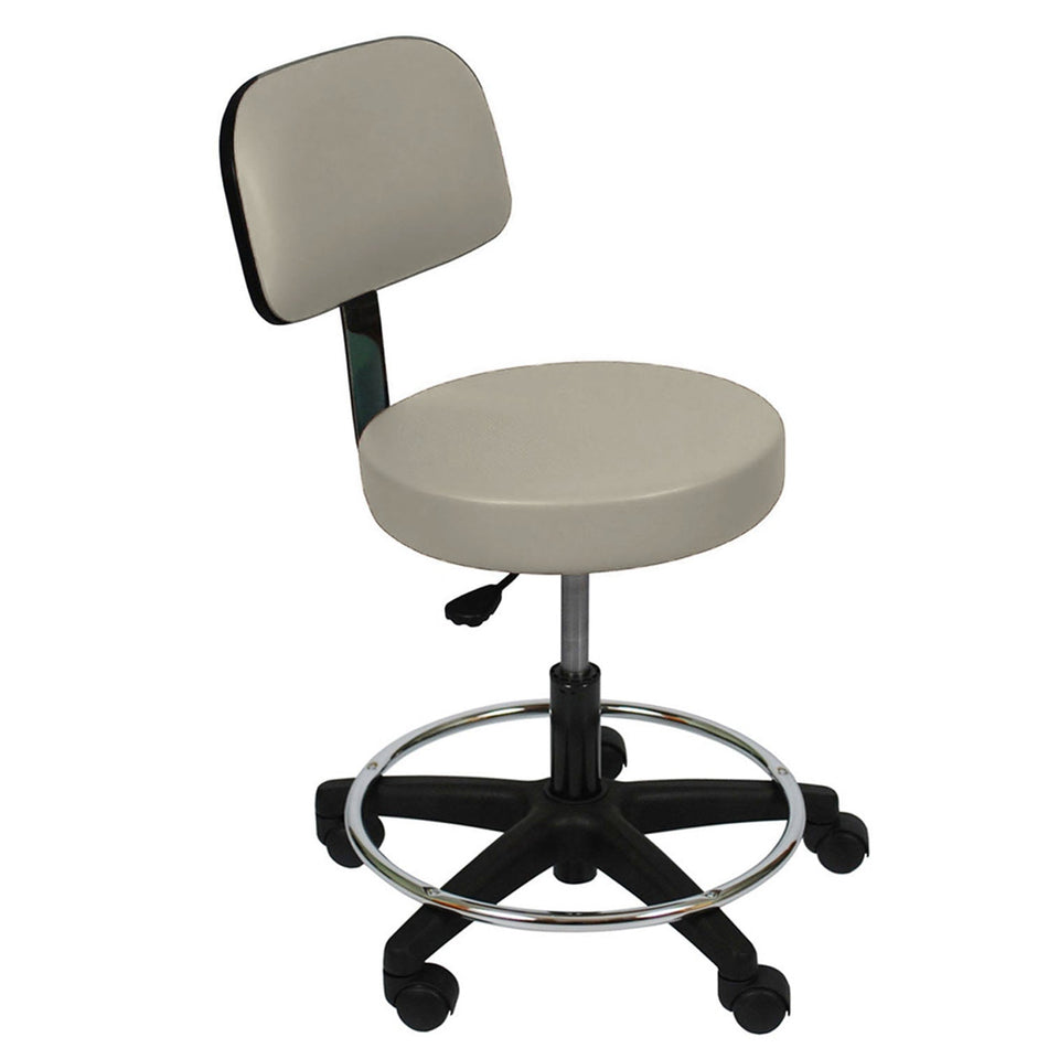 Umf Medical Stools - Ultra Comfort Series with Backrest and Foot Ring