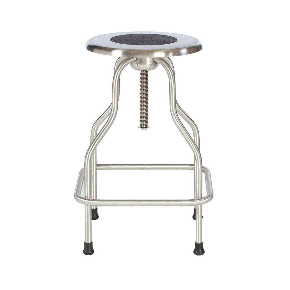 Umf Medical Stools - Revolving Stainless Steel Series Without Backrest, Seat Height 25" - 31"