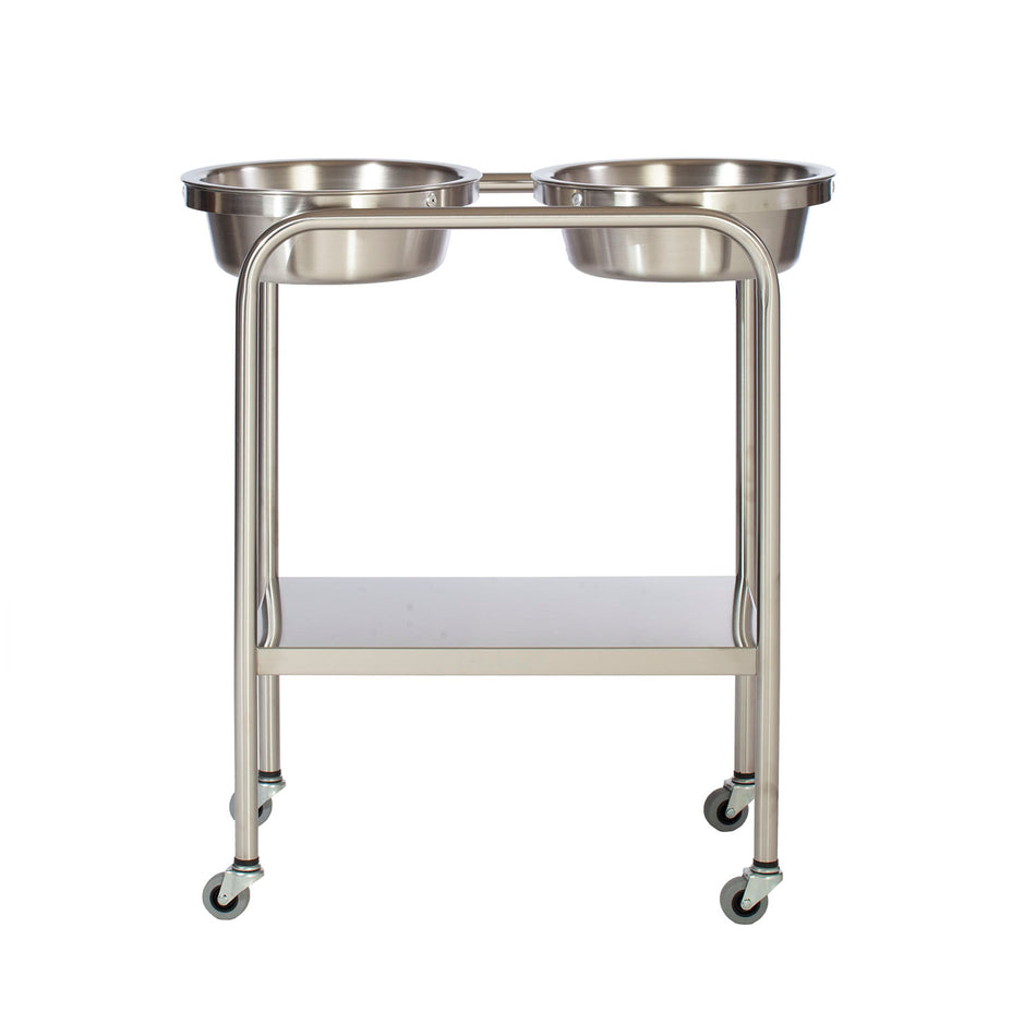 Umf Medical Bason Stand - Twin Basin