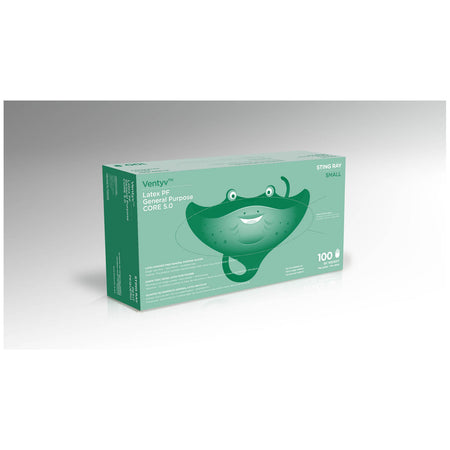 Ventyv Core 5.0 Latex General Purpose Gloves (Stingray)