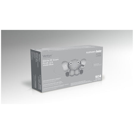 Ventyv Plus 2.5 Nitrile Powder-Free Exam Gloves (Elephant Junior) – image 5