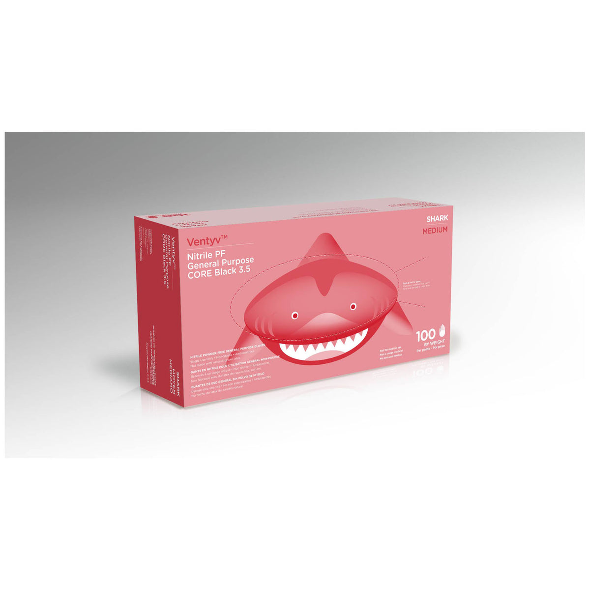 Ventyv Core 3.5 Nitrile General Purpose Gloves (Shark) – image 3