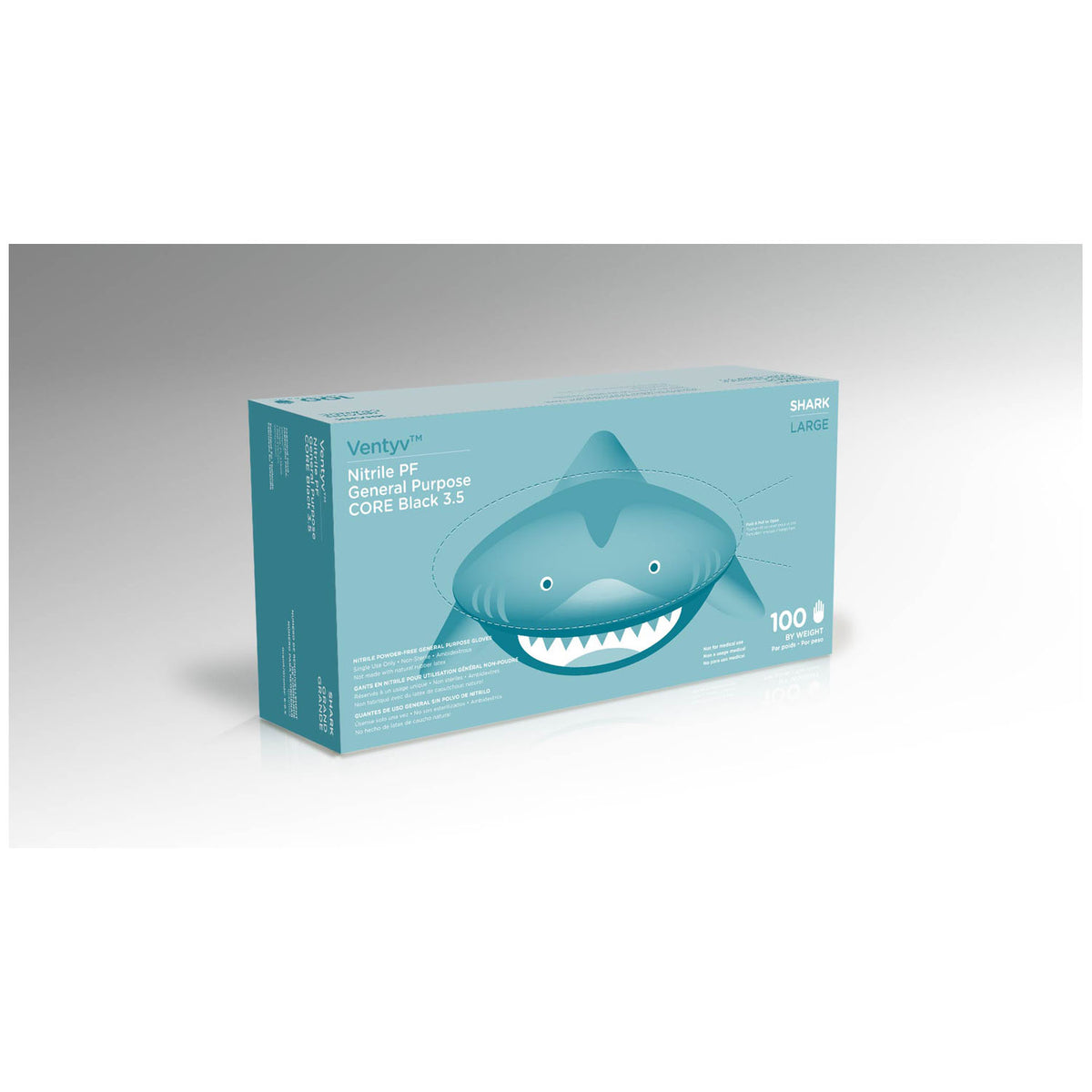 Ventyv Core 3.5 Nitrile General Purpose Gloves (Shark) – image 4