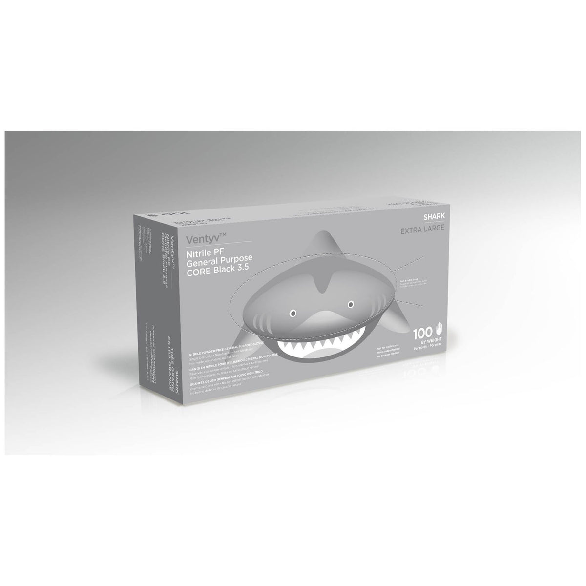 Ventyv Core 3.5 Nitrile General Purpose Gloves (Shark) – image 2